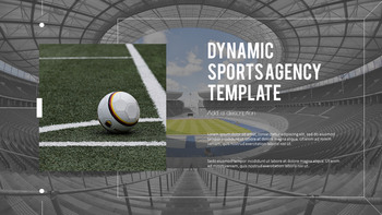 다이나믹 스포츠 에이전시 프레젠테이션용 PowerPoint 템플릿_17