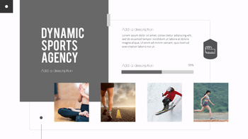 다이나믹 스포츠 에이전시 프레젠테이션용 PowerPoint 템플릿_19