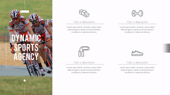 다이나믹 스포츠 에이전시 프레젠테이션용 PowerPoint 템플릿_23