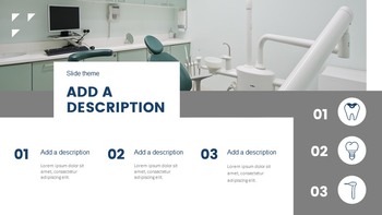 Clinique dentaire moderne Conception de modèles de diapositives Google_12