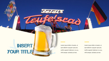 慕尼黑啤酒节 PowerPoint模板设计_12