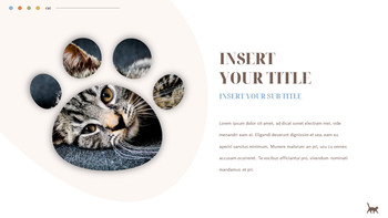 고양이 프레젠테이션 PowerPoint 템플릿 디자인_04