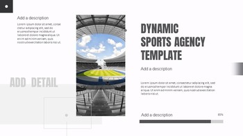 Dynamische Sportagentur Google Slides-Vorlagen_13