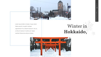 札幌冰雪节 主题演示模板_18