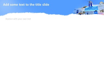 Blue Santorini - Free Design Template_04