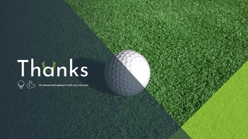 高尔夫球 谷歌幻灯片模板设计_51