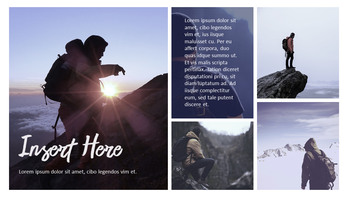 마운틴 하이킹 테마 템플릿_11