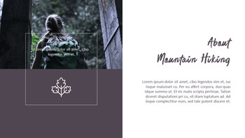 마운틴 하이킹 테마 템플릿_14