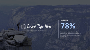 마운틴 하이킹 테마 템플릿_38