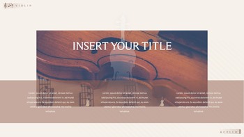 小提琴和大提琴 谷歌幻灯片演示模板_23