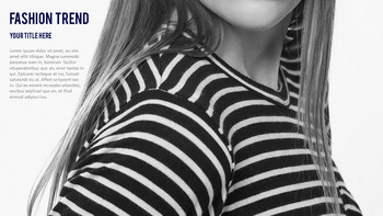 女性时尚趋势 PowerPoint模板用于演示_10