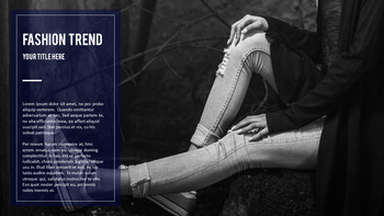 女性时尚趋势 PowerPoint模板用于演示_14