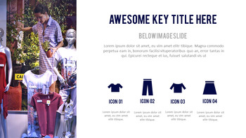 女性时尚趋势 PowerPoint模板用于演示_26