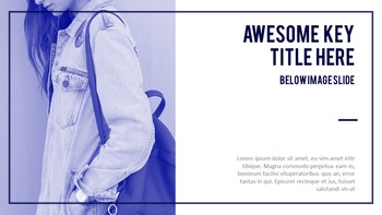 女性时尚趋势 PowerPoint模板用于演示_35