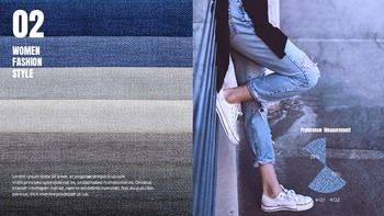 女性时尚趋势 简单的Google幻灯片模板_11