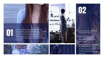 女性时尚趋势 简单的Google幻灯片模板_30