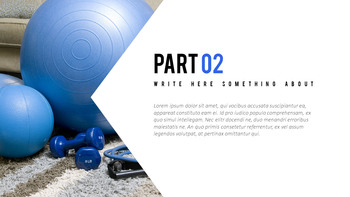 健康 简单的PowerPoint模板_05