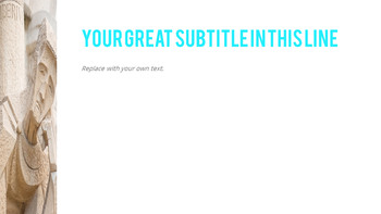 가우디 건축 편집이 쉬운 PPT 템플릿_08