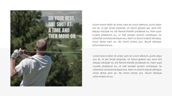 Golf The Green Groove Google PPT Templates_12