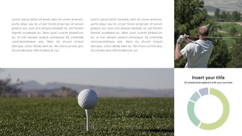 Golf The Green Groove Google PPT Modelli_26