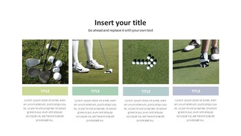 Golf The Green Groove Google PPT-Vorlagen_31