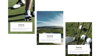 Golf The Green Groove Templates Design_20