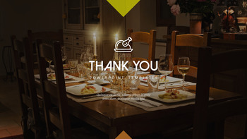 感恩节快乐 简单的PowerPoint模板_09