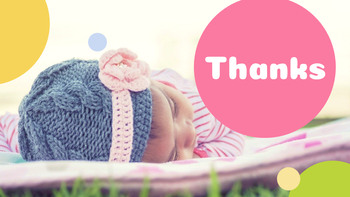 素敵な赤ちゃん 編集が簡単にプレゼンテーションテンプレート_09