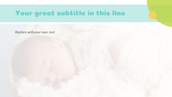 Lovely Baby Simple Google Slides Templates_08