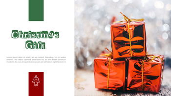 메리 크리스마스 편집이 쉬운 프레젠테이션 템플릿_06