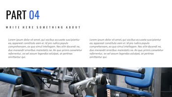 Fitness Design semplice delle diapositive_08