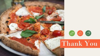 披萨和汉堡 轻松幻灯片设计_09