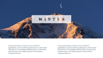 Winter travel Simple Slides Design_04