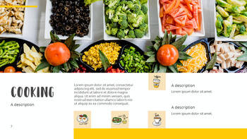 适合各种场合的食物 PowerPoint模板多用途设计_07