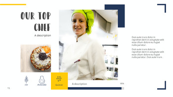 适合各种场合的食物 PowerPoint模板多用途设计_15