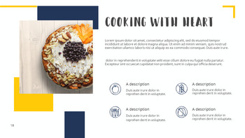 适合各种场合的食物 PowerPoint模板多用途设计_18