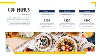 适合各种场合的食物 PowerPoint模板多用途设计_19