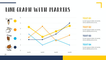 适合各种场合的食物 PowerPoint模板多用途设计_26