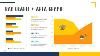 适合各种场合的食物 PowerPoint模板多用途设计_30