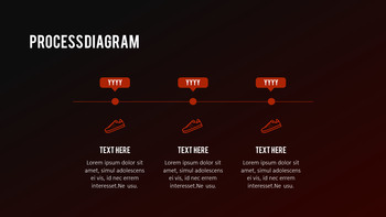 달리기, 육상, 마라톤 PowerPoint 템플릿 디자인_29