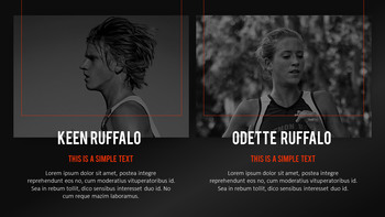 달리기, 육상, 마라톤 PowerPoint 템플릿 디자인_36