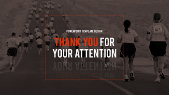 달리기, 육상, 마라톤 PowerPoint 템플릿 디자인_40
