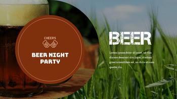 Beer Night Party Google Presentation Slides_35