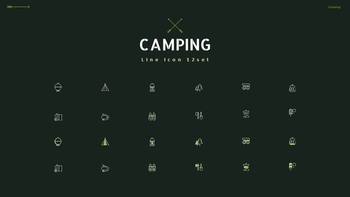 Camping Thèmes Google Slides pour les présentations_48