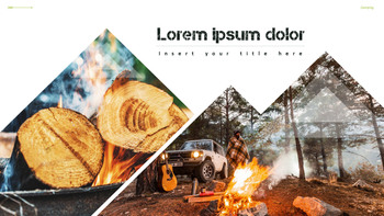 Camping PowerPoint-Vorlagen Mehrzweckdesign_05