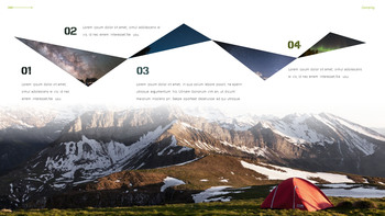 Camping PowerPoint-Vorlagen Mehrzweckdesign_21