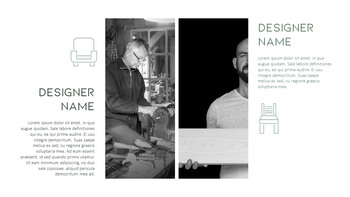 椅子のデザイン テーマプレゼンテーションテンプレート_18