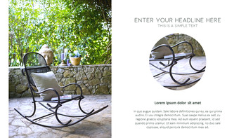 椅子のデザイン テーマプレゼンテーションテンプレート_23