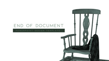 椅子のデザイン テーマプレゼンテーションテンプレート_40