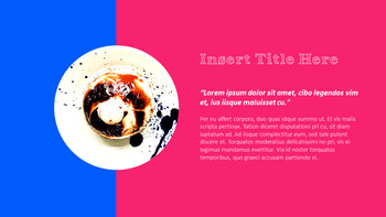 色彩缤纷的甜点 PowerPoint模板设计_05